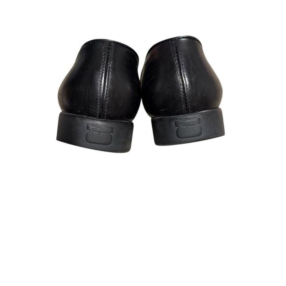 Salvatore‎ Ferragamo Men’s 9 Horsebit Comfort Loafers Black Leather Old Money main image 5